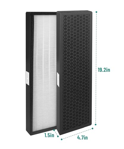 F1701HE, 30613 Replacement Filter for Hunter Air Purifier HT1701
