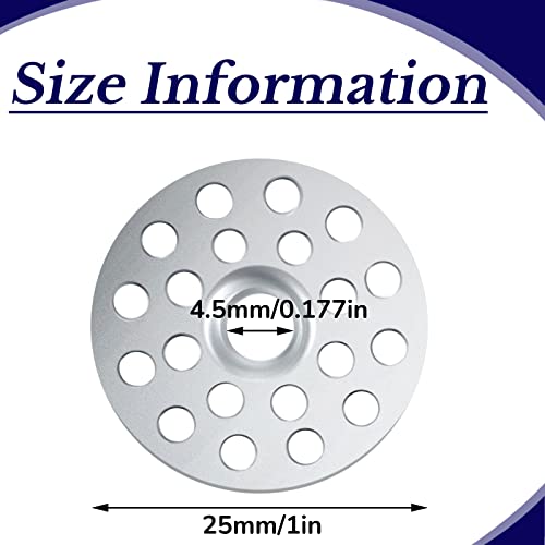 Cunhill 1000 Pieces 1 Inch Plaster Washers Zinc Washer for Wall Repair