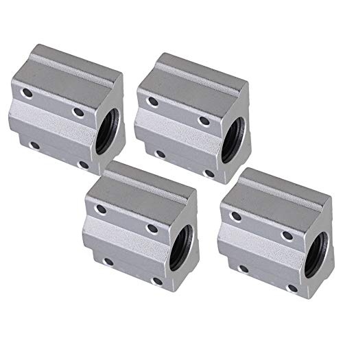 SC8UU Linear Motion Ball Bearing CNC Slide Bushing 34.5mm Length Pack of 4