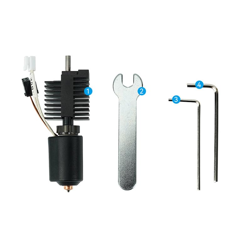Ceramic Hotend Kit for Creality K2 Plus - High Performance Ceramic Hotend for Precise Extrusion - Fast Heating Time & Stable Temperature Control - Durable & Reliable Print Quality