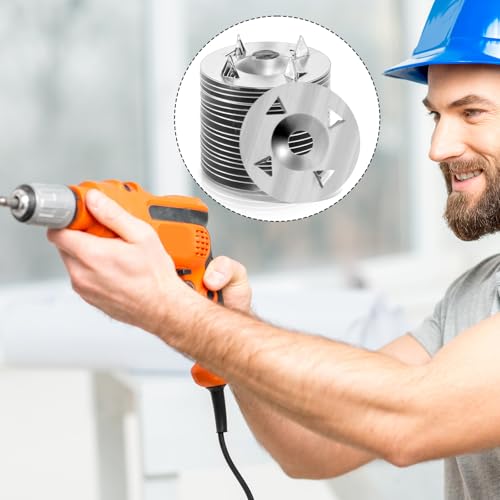 700 Pcs Foam Board Fasteners Washers, 1-1/8 Inch Galvanized Steel Insulation Fixing Hardware for Panels Installation with Cut Resistant Gloves