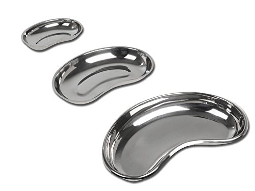 GIMA 26610 kidney bowl made of stainless steel, 207 x 128 x 33 mm, capacity 480 ml 207 x 128 x 33 mm