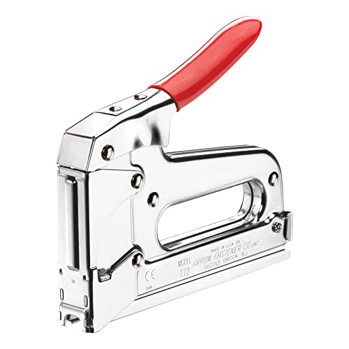 Arrow T72 Heavy Duty Wire and Cable Staple Gun, Manual Stapler Modern