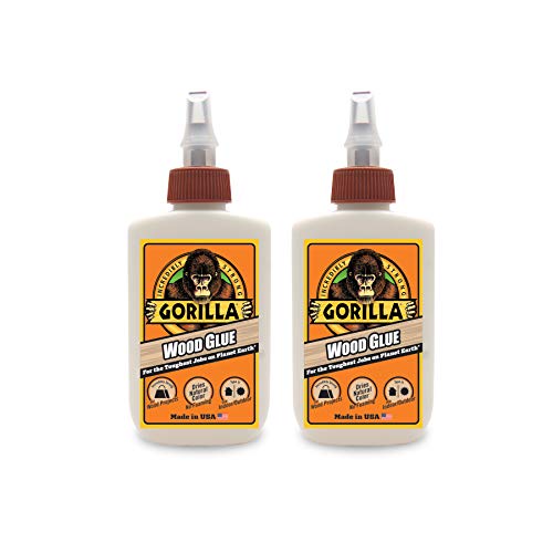 Gorilla Glue (Pack of 1) and Wood Glue (Pack of 2) 1 - Pack Glue + Glue, 4 Ounce