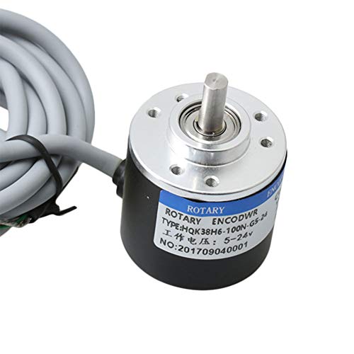 6 mm shaft 100P / R incremental encoder for NPN open collector output type