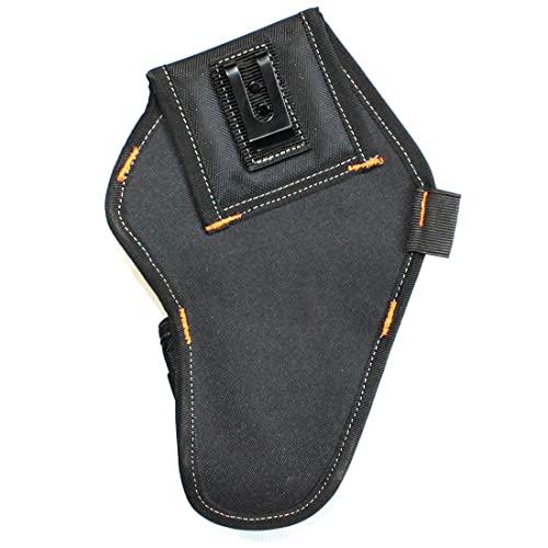 Impact Driver Holster Drill Holster for Tools and Drill bits + Tool Web Work Belt Buckle 2" inch Wide Belt Black Simple Style for Woodworkers and Contractors
