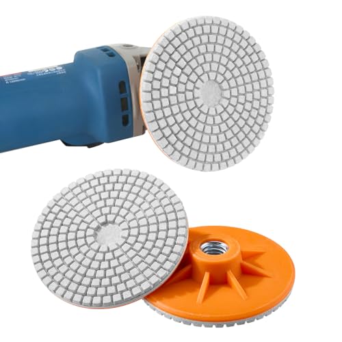 10 Pcs Diamond Polishing Pads 4 Inch Diamond Polishing Discs