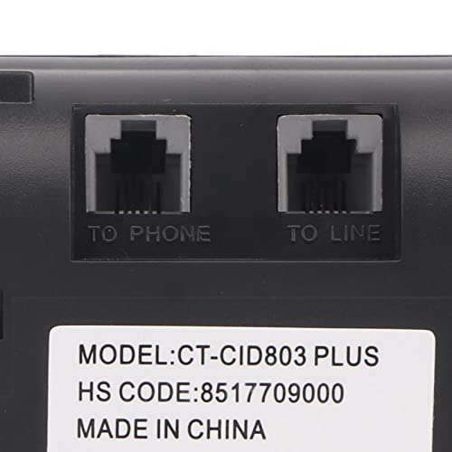 Call Blocker for Landline Phones, 4000Groups Blacklist Home Office Call Blocking Device, 100 Call List, LCD Display, for Most Landline Phones