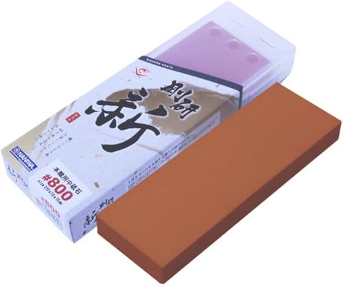Naniwa NA-0080 Goken New Medium Whetstone for Professionals #800 800 8.3 x 2.8 x 0.6 inches (210 x 70 x 15 mm) Medium Whetstone #800