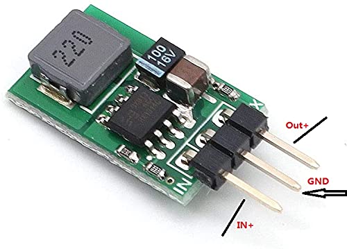 DollaTek 5Pcs 5V 1A mini regulator block with THREE ports instead of LM7805 5.5~32V input
