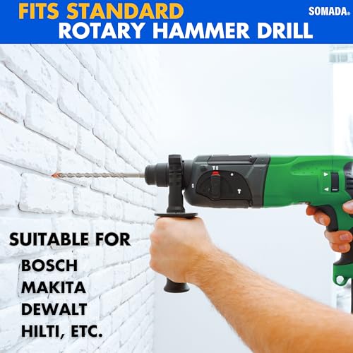 SOMADA 3/4" x 39" SDS Plus Rotary Hammer Drill Bit, Carbide Tip 3/4"x39"