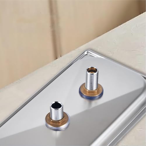 Commercial Grade 304 Stainless Steel Cup Washer Rinser, High Pressure Under Counter Cup Cleaner, Easy Clean for Bar, Cafe, Restaurant, Detachable Nozzle