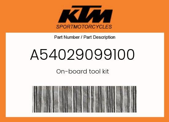 NEW OEM KTM ON-BOARD TOOL KIT
