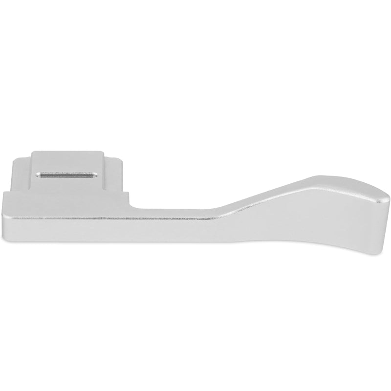 Haoge Metal Thumb Grip Up Rest Hand Grip for RICOH GR IV GR4 GRIII GR3 GRIIIX GR3X HDF Camera Accessories Silver Hot Shoe Thumb Up THB-GR4LS