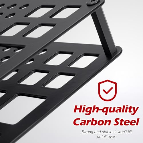Screwdriver Organizer Holder Rack: Height Adjustable (Black) Black