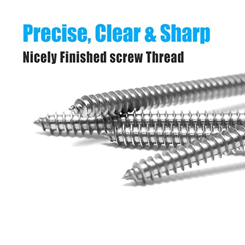 815pcs M6 M5 M4 M3 Stainless Steel Self-Tapping Screws Set Assortment+900pcs M6 M5 M4 M3 Stainless Steel Nuts and Bolts Assortment Kit