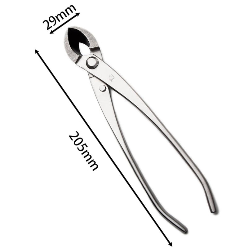 tianbonsai Bonsai Tools 205 Mm Round Edge Cutter Multifunctional Bonsai Cutter With Both Straight Edge And Round Edge