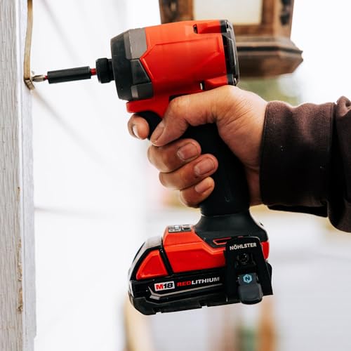 Nöhlster Pro Bundle – 2 Nöhlster Locking Tool Clips + 2 Arc-Ring Belt Anchors. Climb with Tools Worry-Free and unrestricted by Vendor-Specific “Holsters”