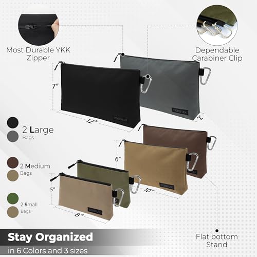 COREFLEX 6pack combo plus 14inch wide mouth tool bag