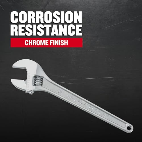 CRAFTSMAN Adjustable Wrench, 15-Inch (CMMT81625) 15IN Adjustable Wrench
