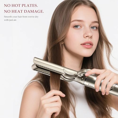Airflow Smooth Attachment for Shark FlexStyle, Nozzles Attachment for Smooth Hair Style with Less Damage and Breakage for Shark FlexStyle Champagne Stone