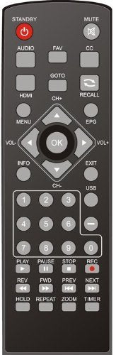 Digital Converter, Ematic Digital TV Converter Box with Recording, Playback, & Parental Controls [ AT103B ]