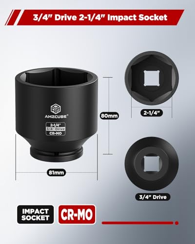 3/4" Drive 2-1/4" Deep Impact Socket