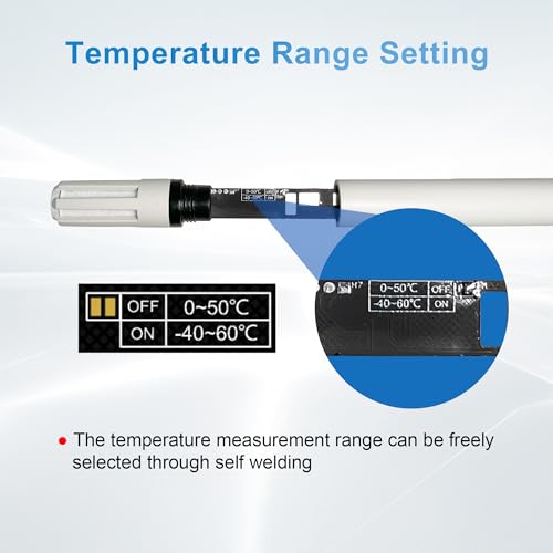 TZONE 4-20ma Temperature Humidity Sensor Temp Transmitter Analog Probe 4-20 ma Output