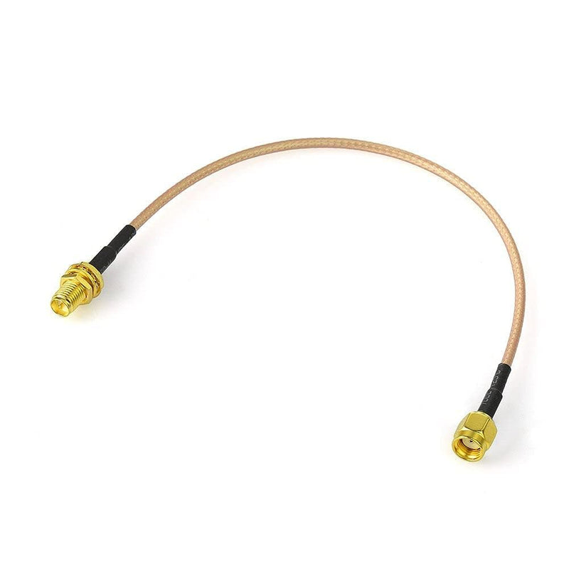 Bingfu RP-SMA Male to RP-SMA Female Cable 30cm RG316 WiFi Antenna Extension Coaxial Cable (Pack of 2) for Wireless Mini PCI Express PCIE Network Cards WiFi Adapter WiFi Router Gateway | Coaxial extension cable for PCIe WLAN cards, WLAN adapter, WiFi ro...