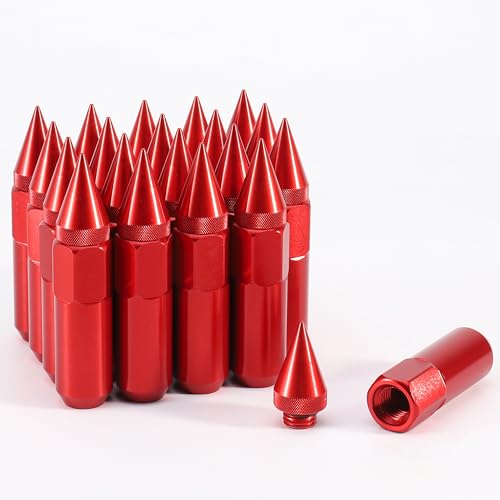 20PCS M12x1.25 Spikes Wheel Lug Nuts