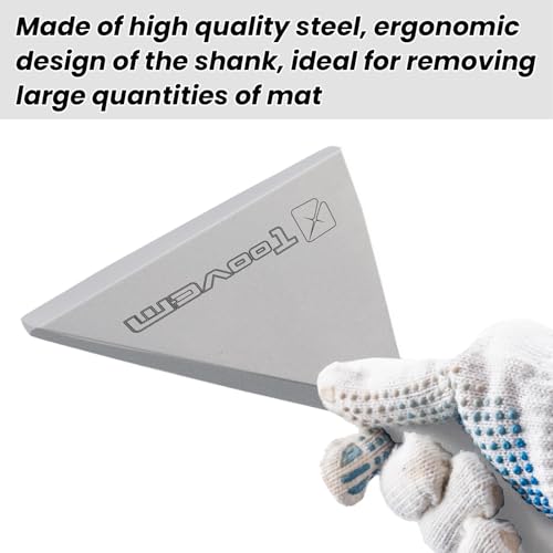 TOOVEM 6 Inch Wide SDS Max Chisel for SDS Max Shank Rotary Hammer Drills 6 x 15 in