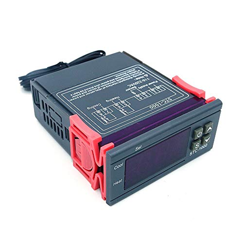 DollaTek Digital STC-1000 220V General Purpose Temperature Controller Thermostat with Sensor