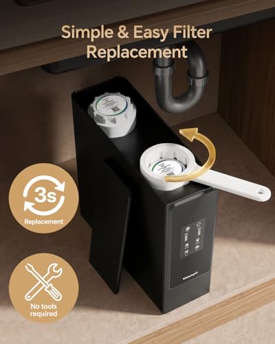 Vancepic PC+RO800 Composite Filter Replacement, Compatible with V-Series (V600/V800) Water Purifiers