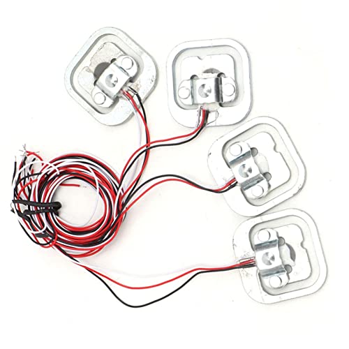 Load cell kit half bridge strain gauge HX711 module + 4 individual 50kg