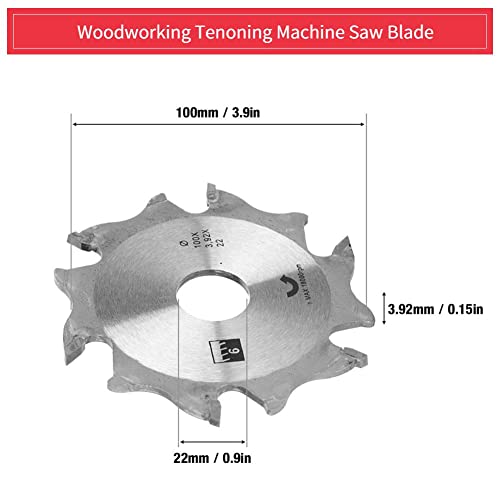 Biscuit Jointer Blade, 100mm Carbide Biscuit Jointer Blade Cutter Replacement for Woodworking