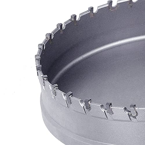 160mm / 6.3 inch Metal Steel Hole Saw Drill Bit, Metal Hole Cutter for Thick Metal,Stainless Steel,Iron and Wood (160mm / 6.3 inch)