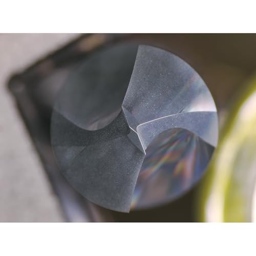 Tools Chamfer End Mill,Drill Tip with Cutting Edge for Carving, Drilling and Chamfering Suit for Alloy Steel, Hardened Steel, 90 Degree 2 Flute(3/8-2.5"-2CPS) Drill 3/8-2 2PCS