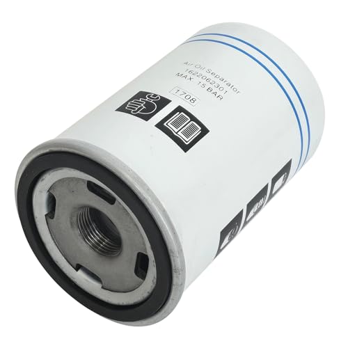 1622062301 Oil Separator 1513033701 Oil Filter 1622065800 Air Filter Compatible with Atlas Copco GX2/3/4/5 GX4FF GX5P Air Compressor, Replacement Parts Filter Kit 2901086501