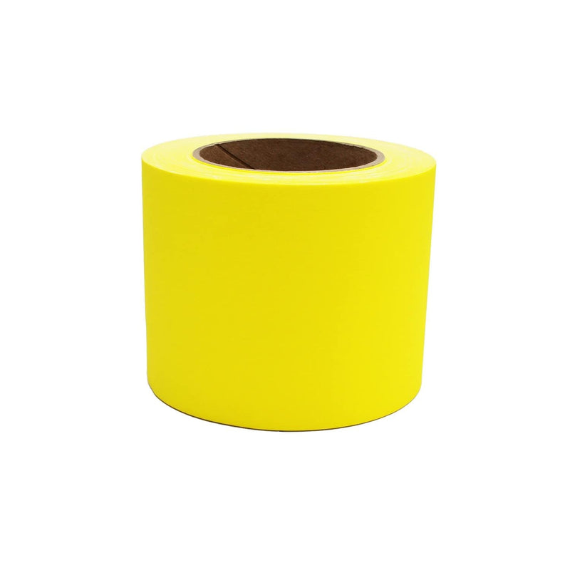 ChromaLabel Non-Reflective Multi Purpose Professional Grade Gaffer Tape Matte Finish, 30 Yards Per Roll, 4 Inch, Yellow 4" Wide, 30 Yards