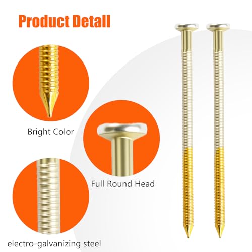 21 Degree Framing Nails 2.0" x .113" EG Ring Shank 500 PCS 2.0"x.113" -500