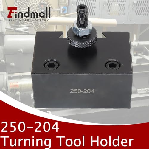 findmall BXA #4 Quick Change Heavy Duty Boring Bar Holder 250-204 Fit for 10-15" Swing Dia BXA Tool Holder