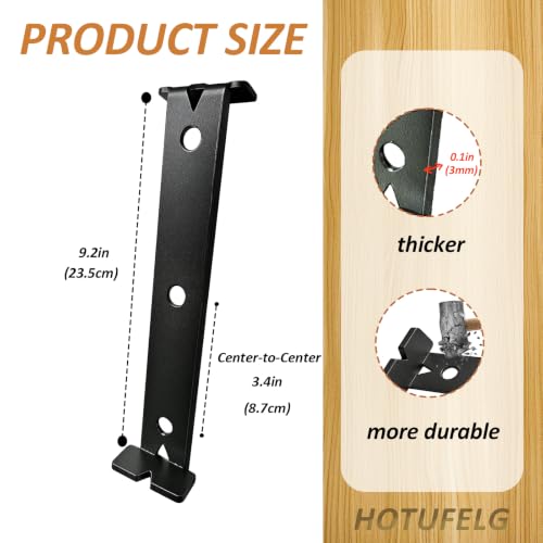 2in1 Deck Spacer Tool with Dual Spacing Sides for 5-1/2" Deck Planks, 3 Pcs