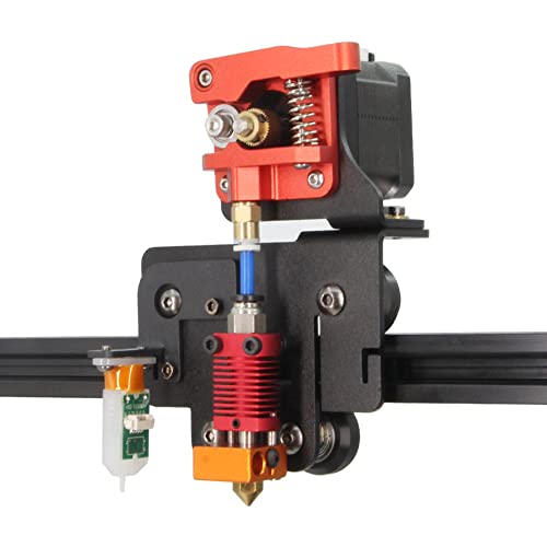 Upgrade Direct Drive Support Aluminum Plate with 4pcs Pulleys with Single Gear Extruder with Stepper Motor Kit for Ender 5 Series (Single Gear Extruder+Motor Kit) Single Gear Extruder+Motor Kit