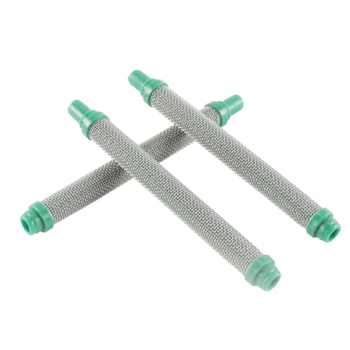 Pack of 5 30 Mesh Airless Sprayer Green Filter Insert 304 Stainless Steel Elements Replacement for Paint Coating Tools