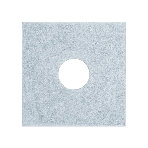 10 Pack Heavy Duty Squares Washer for 1/2" Bolt, 2" x 2",7/32" Thick 50 millimeters