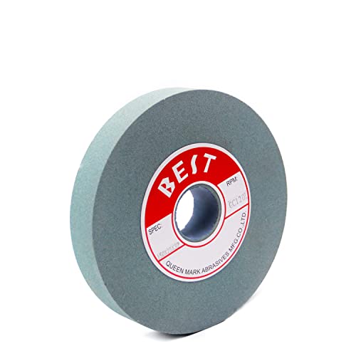 6-Inch 120-Grit Green Silicon Carbide Bench Grinding Wheel 120#