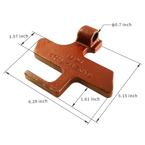 PIN Removal Tool, BDI WEAR PARTS 230 Excavator Hand-HELD Bucket Tooth PIN Removal Tool Part # A23W 1Pk Red