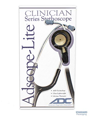 ADC Adscope-Lite 619 Ultra Light Stethoscope Turquoise Blue