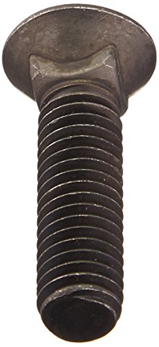 The Hillman Group 260051 7/16-Inch x 1 3/4-Inch Plow Bolts, 50-Pack, Black