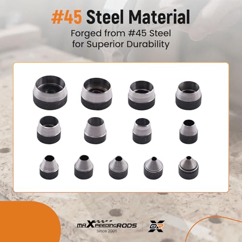 maXpeedingrods 14 PCS Gasket Hole Punch Set Steel, 5mm-35mm